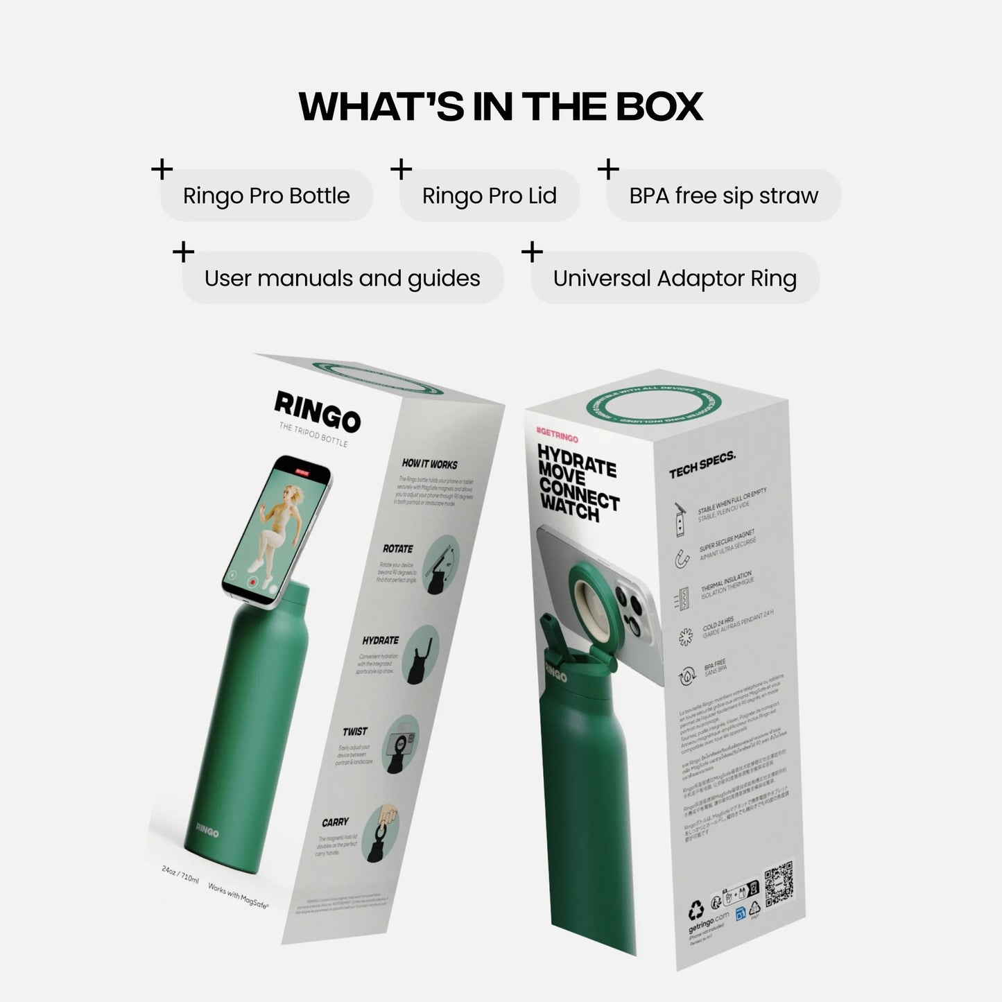 Ringo Pro XL (950ml)  Vert