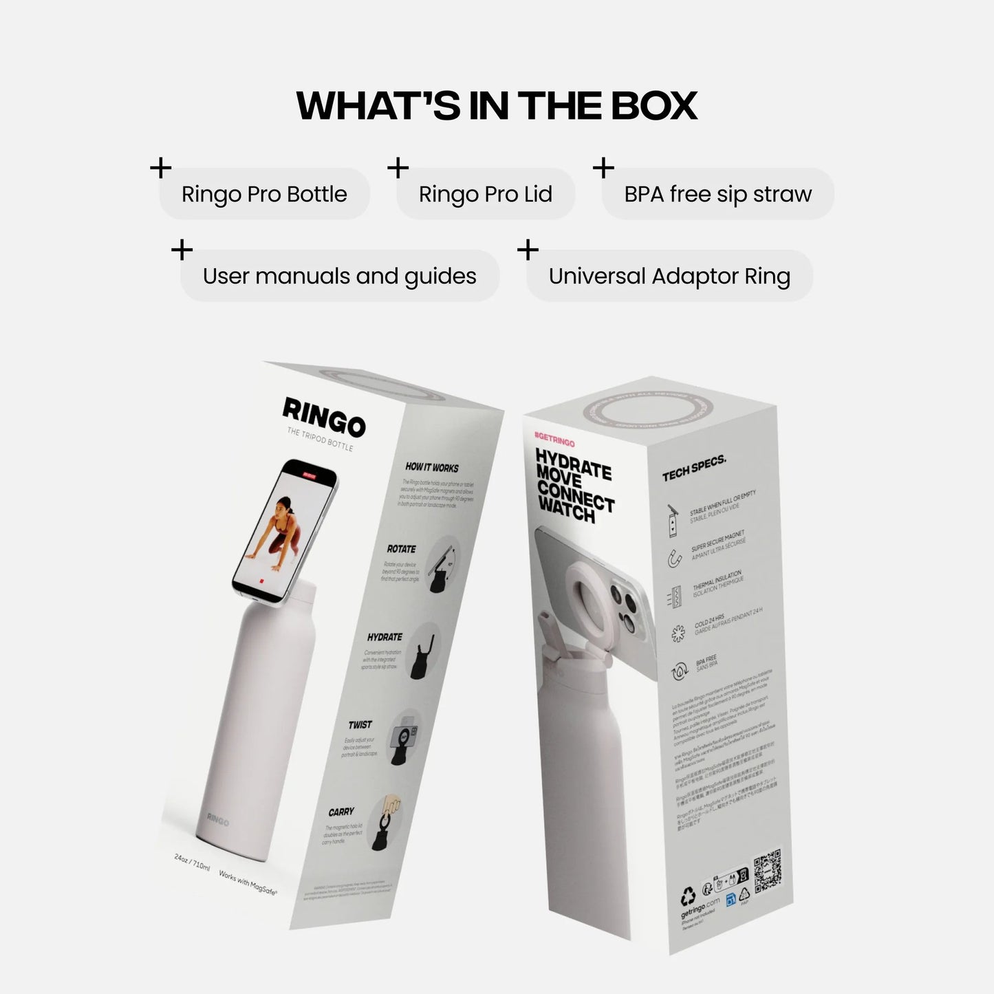 Ringo Pro XL (950ml) Ivoire